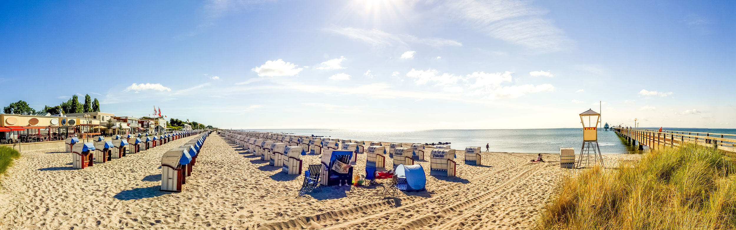 Strandkörbe in Grömitz